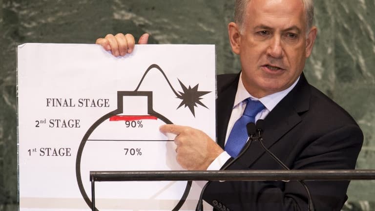 Benyamin Netanyahou à l'Assemblée générale de l'ONU