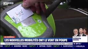 Vélos, trottinettes, voitures … l'usage des mobilités partagées est en augmentation 