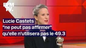 Lucie Castets, candidate du NFP pour Matignon, "ne peut pas affirmer" qu'elle n'utilisera pas le 49.3