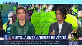 Gilets jaunes: "c'est bien que les Français échangent entre eux", estime Bénédicte Peyrol, députée LaREM