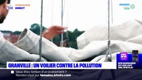 Manche: à Granville, un voilier contre la pollution