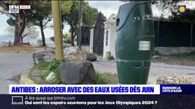 Antibes: arroser et nettoyer avec les eaux usées dès juin