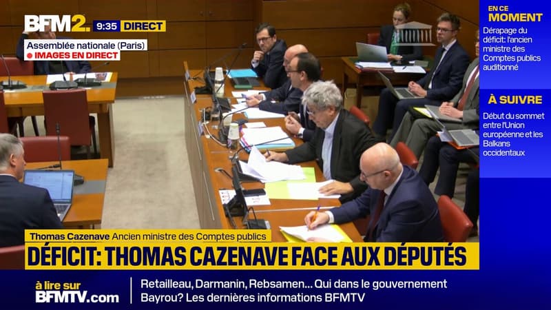 Dérapage du déficit: vif échange à l'Assemblée entre Éric Coquerel et Thomas Cazenave