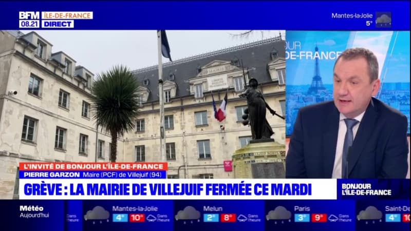 Grève du 31 janvier: la mairie de Villejuif fermée