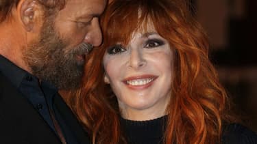 Mylène Farmer avec Sting, en novembre 2015.