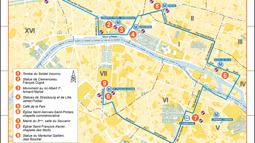 Neuf lieux emblématiques de la Grande Guerre 