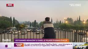 Incendies dans le Gard : le village d'Aubais évacué