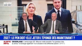 Marschall Truchot : 2027, Marine Le Pen doit-elle jeter l'éponge dès maintenant ? - 12/01