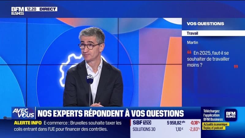 En 2025, faut-il se souhaiter de moins travailler ?