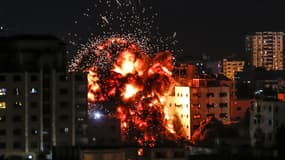 Explosion à Gaza, le 4 mai 2019.