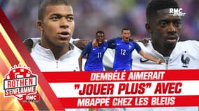"J'aimerais jouer plus avec lui", Dembélé raconte son entente avec Mbappé