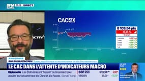Le CAC dans l'attente d'indicateurs macro