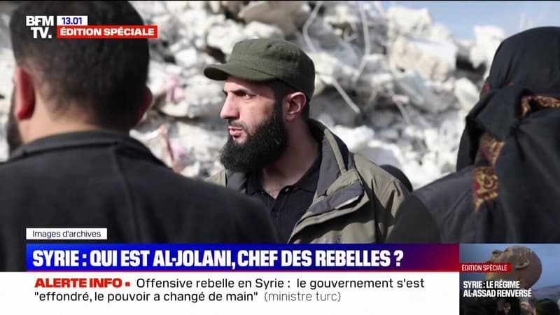 Syrie: qui est Al-Jolani, le chef islamiste de la coalition rebelle ?