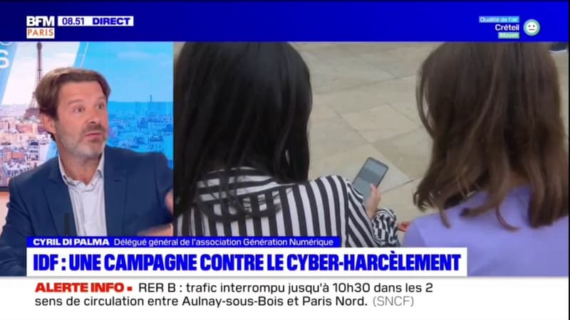 Cyberharcèlement: le délégué général de l'association Génération Numérique estime que "c'est un sujet d'éducation" plus que de réseaux sociaux