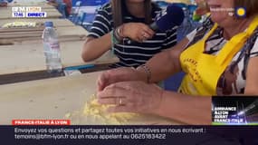 France-Italie au Groupama Stadium: en hommage à l'adversaire ce soir, un stand de pâtes au village rugby