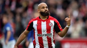 L'ailier de Brentford Bryan Mbeumo face à Ipswich le 26 octobre 2024