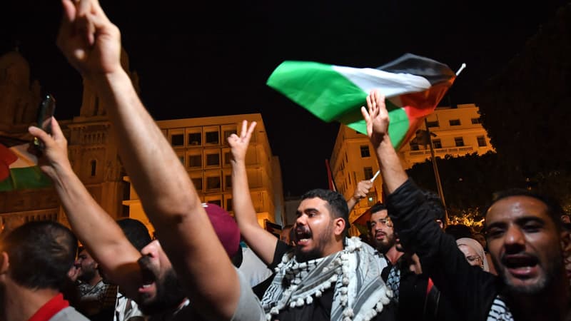 Frappe sur un hôpital à Gaza: des manifestants devant les ambassades de France en Iran et en Tunisie