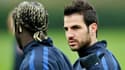 Cesc Fabregas et Bacary Sagna