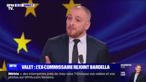 Matthieu Valet (candidat RN aux élections européennes et ancien commissaire): "J'espère que le 9 juin, tous les policiers et les gendarmes voteront pour la liste portée par Jordan Bardella"