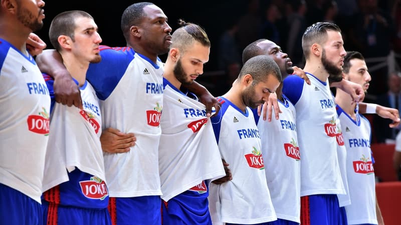 Les joueurs de l'équipe de France