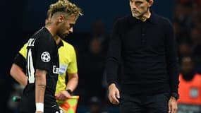 Neymar et Thomas Tuchel