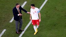 Czeslaw Michniewicz et Robert Lewandowski 