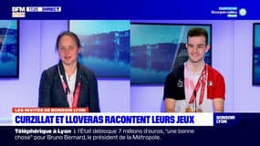 Annouck Curzillat et Alexandre Lloveras, médaillés aux Jeux paralympiques, invité de Bonsoir Lyon