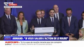 Antoine Armand, nouveau ministre de l'Économie: "Nous avons besoin de l'Europe"