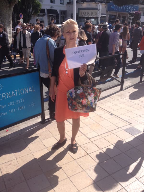 Sabine vient au Festival de Cannes depuis six ans Sabine vient au Festival de Cannes depuis six ans