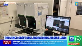 Provence: grève des laboratoires tout le week-end