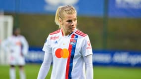 Ada Hegerberg a inscrit un doublé contre le Benfica.
