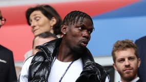 Paul Pogba le 1er juillet 2024 à Düsseldorf 