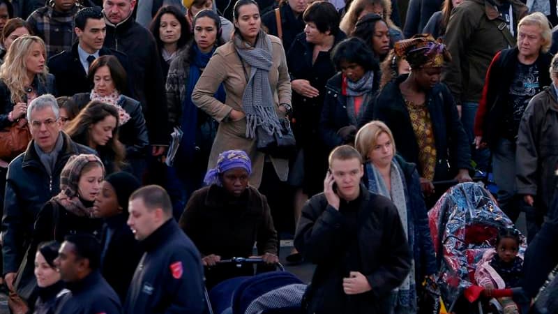 Sept Français sur 10 estiment que la France pourrait connaître une explosion sociale au cours des prochains mois, selon un sondage Ifop à paraître dans Dimanche-Ouest France. /Photo d'archives/REUTERS/Charles Platiau