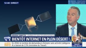 Bientôt Internet en plein désert !