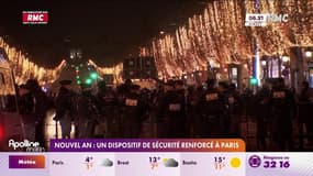 Réveillon du Nouvel An: un dispositif de sécurité renforcé à Paris 