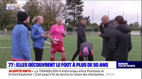 Seine-et-Marne: elles découvrent le foot à plus de 50 ans