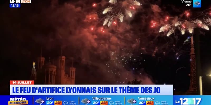 Rhône: où voir un feu d'artifice pour le 14-Juillet?