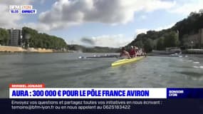 Auvergne-Rhône-Alpes: 300.000 euros pour le pôle France aviron
