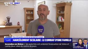 "Elle ne voulait plus aller en cours (...) et passait son temps à pleurer": le père d'Amandine, victime de harcèlement scolaire, témoigne