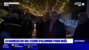 Cagnes-sur-Mer: le hameau du Val Fleuri s'illumine pour Noël