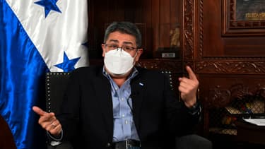 Juan Orlando Hernandez, président du Honduras.