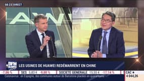 Minggang Zhang (Huawei France): Les usines de Huawei redémarrent en Chine - 13/03