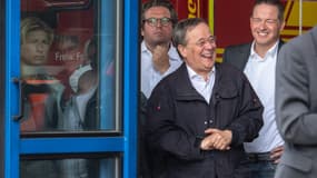 Armin Laschet, le 17 juillet 2021 à Erftstadt, en Allemagne