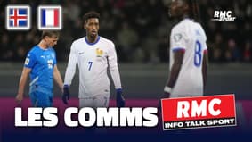 Islande 2-2 France : les comms RMC du nul des Bleus en Islande 