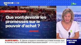 Que vont devenir les promesses sur le pouvoir d'achat ?  BFMTV répond à vos questions