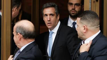 Michael Cohen, l'ancien avocat personnel de Donald Trump à Manhattan le 16 avril 2018