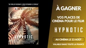 A gagner : vos places cinéma pour le film Hypnotic dans la salle de votre choix