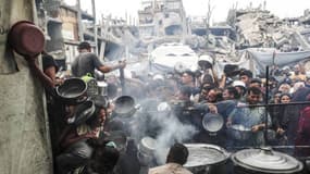 La bande de Gaza rongée par la famine
