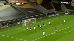 Le doublé de De Jong lors de Séville-Inter en finale de la Ligue Europa, le 21 août 2020
