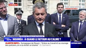 "Les nuits et les journées ont été plus calmes" en Nouvelle-Calédonie, selon Gérald Darmanin 